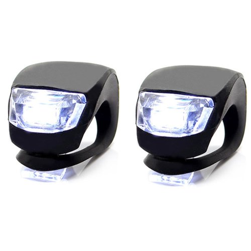 Verk 14280 Silikónové svetlo na bicykel 2 ks červená