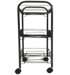 APT AG952 Regál na kolečkách 64 x 44 x 26 cm černá