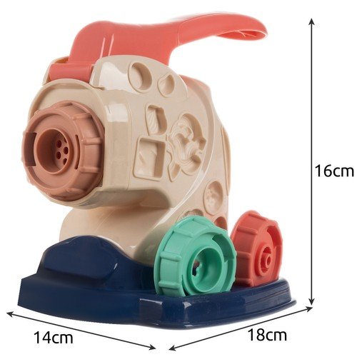 Kruzzel 22526 Stroj na vytláčanie modelíny sada