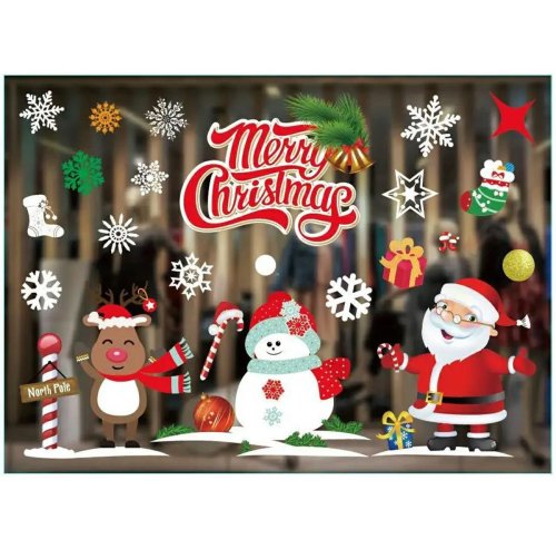 APT DA42 Vánoční nálepky na okno