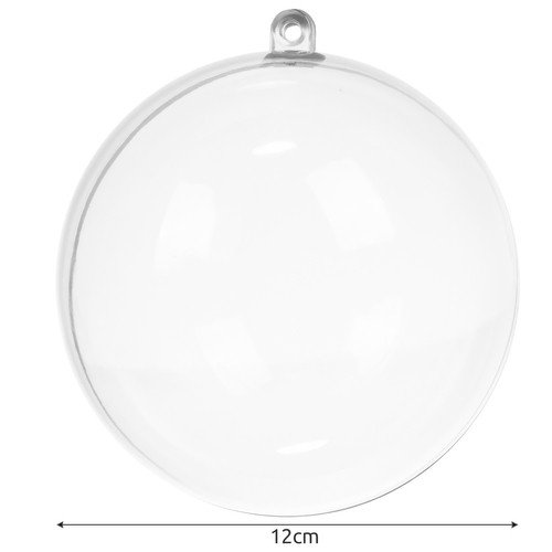 Ruhhy 22279 Akrylová koule 12 cm - 10 ks