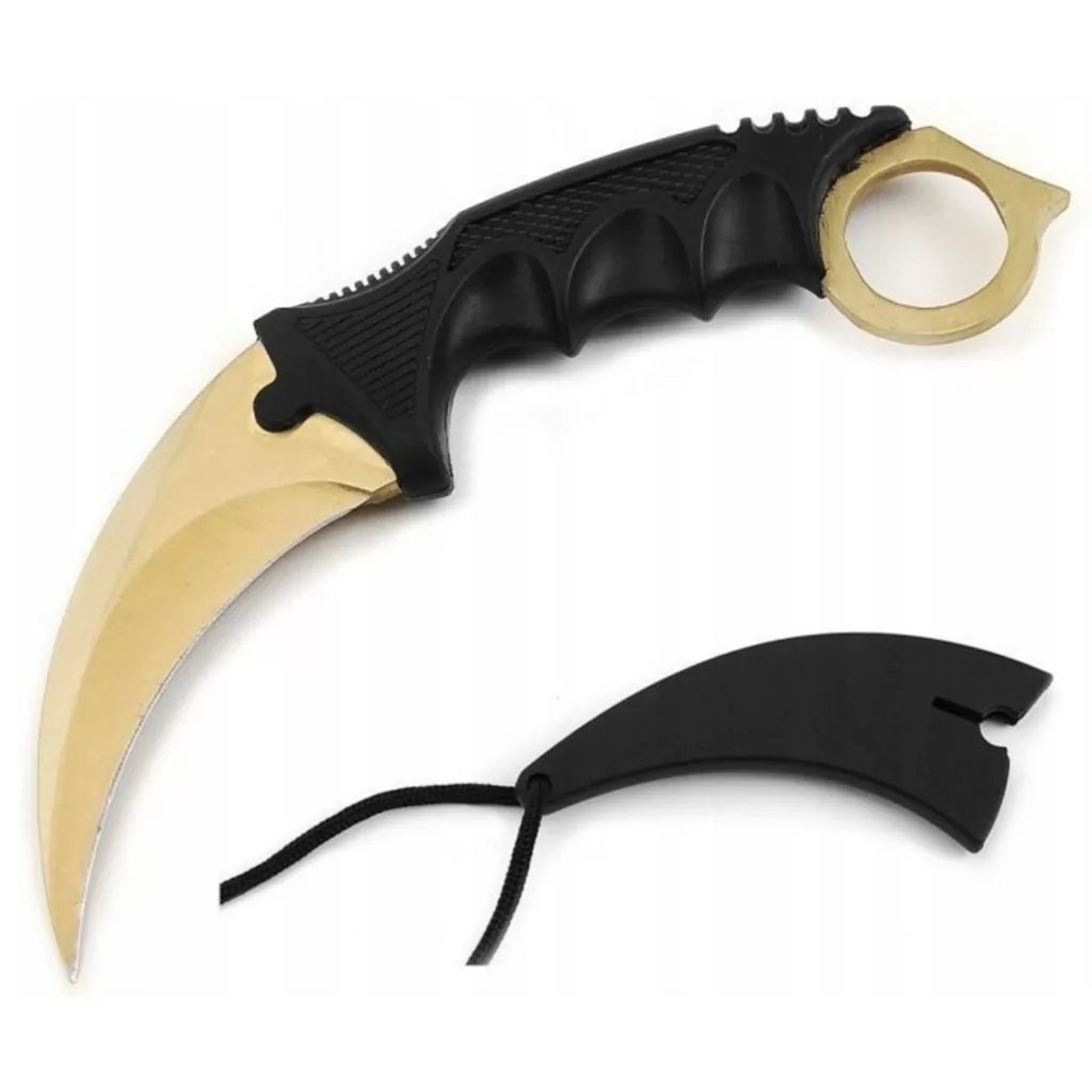 Pronett XJ4727 Nôž karambit s puzdrom 19 cm
