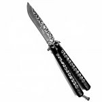 Pronett XJ4681 Nůž motýlek 23,5 cm lebka