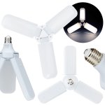 Vergionic 2342 Tříramenná skládací LED žárovka 60 W, E27, 4000K, neutrální bílá