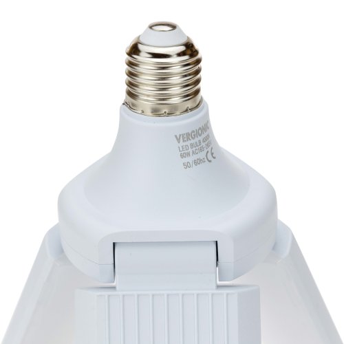Vergionic 2342 Tříramenná skládací LED žárovka 60 W, E27, 4000K, neutrální bílá