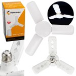 Vergionic 7201 Tříramenná skládací LED žárovka 28 W, E27, 4000K, neutrální bílá