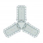 Vergionic 4108 Tříramenná skládací LED žárovka 45 W, E27, 3000K, teplá bílá