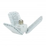 Vergionic 4108 Tříramenná skládací LED žárovka 45 W, E27, 3000K, teplá bílá