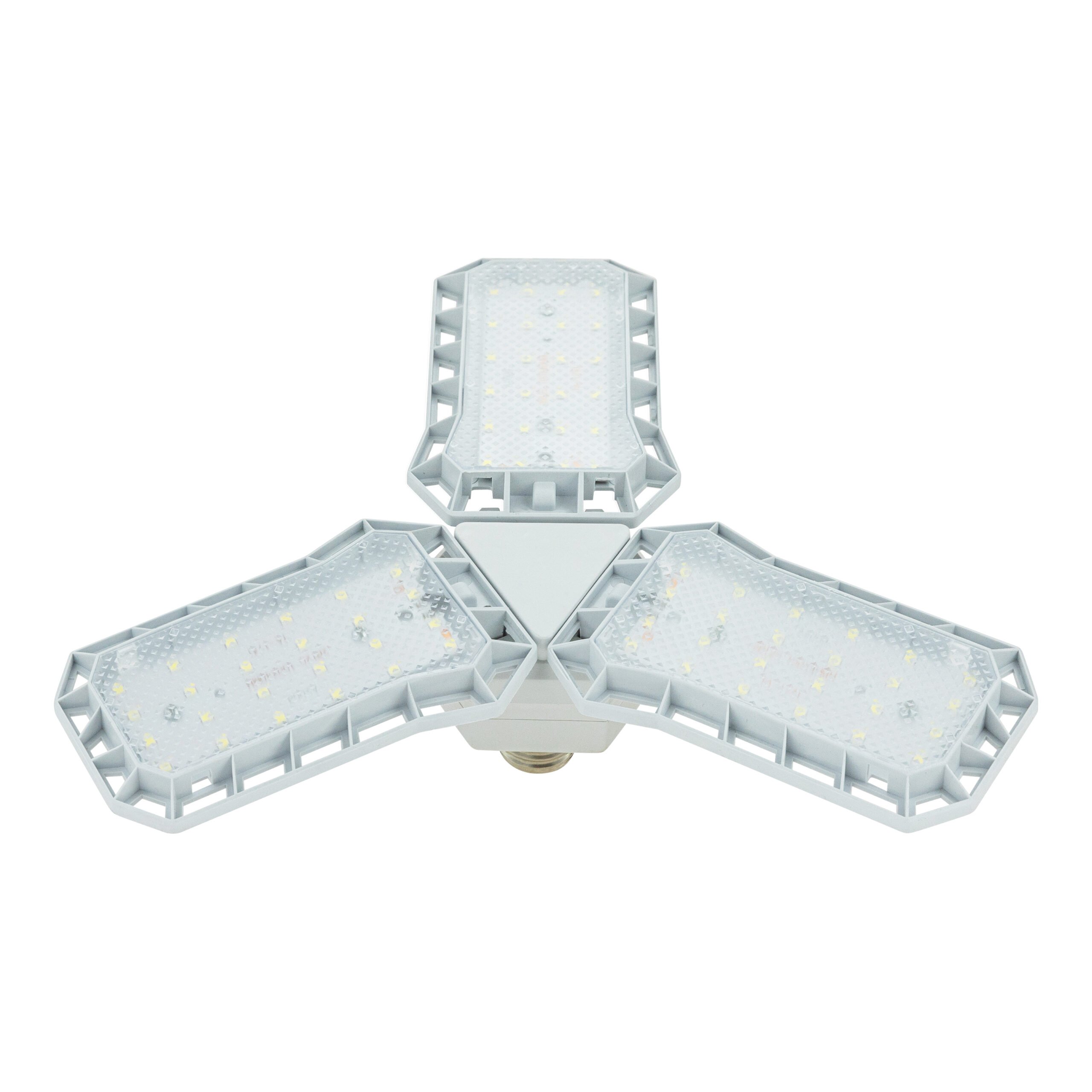 Vergionic 4108 Tříramenná skládací LED žárovka 45 W, E27, 3000K, teplá bílá