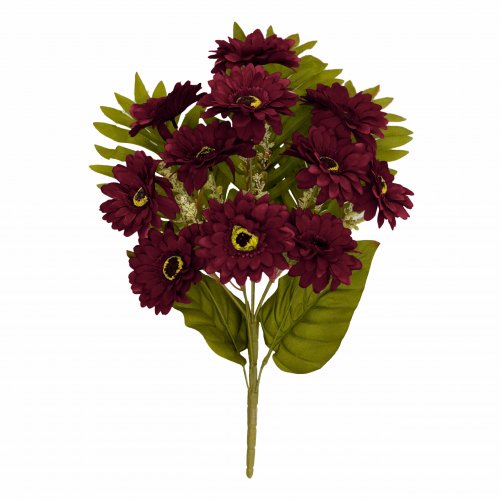 Vergionic 7072 Svazek umělých květin Gerbera, 55 cm