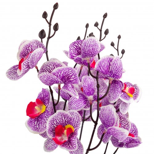 Vergionic 2308 Orchidea kvetina umelá v kvetináči, 40 cm