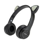 Vergionic 7301 Bezdrátová Bluetooth sluchátka Cat s tlapkou, 35 mW, 200 mAh růžová