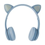 Vergionic 7301 Bezdrátová Bluetooth sluchátka Cat s tlapkou, 35 mW, 200 mAh růžová