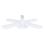 Vergionic 4124 Čtyřramenná skládací LED žárovka 80 W, E27, 6500K , studená bílá