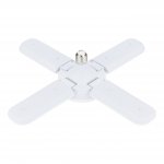 Vergionic 4124 Štvorramenná skladacia LED žiarovka 80 W, E27, 6500K, studená biela