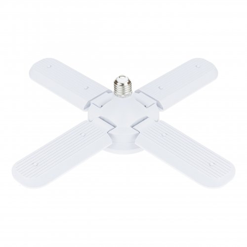 Vergionic 4124 Štvorramenná skladacia LED žiarovka 80 W, E27, 6500K, studená biela