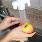 Vergionic 7257 Silikonová houbička na mytí nádobí šedá 4 ks