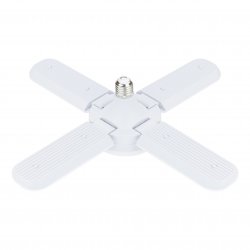 Vergionic 4029 Štvorramenná skladacia LED žiarovka 80 W, E27, 4000K, neutrálna biela
