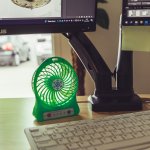 Vergionic 2160 Mini stolní USB ventilátor 4,5 W modrá