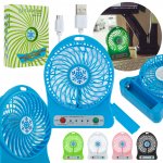 Vergionic 2160 Mini stolní USB ventilátor 4,5 W modrá