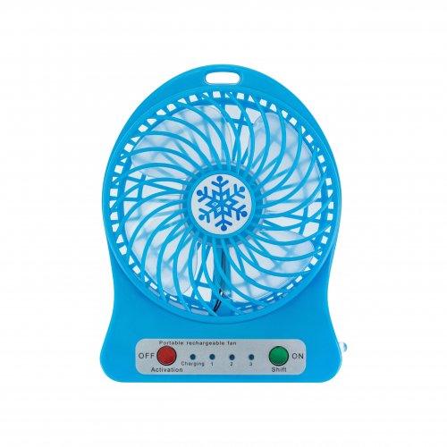 Vergionic 2160 Mini stolní USB ventilátor 4,5 W modrá