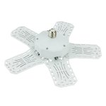 Vergionic 4109 Päťramenná skladateľná LED žiarovka 80 W, E27, 6500 K, studená biela