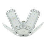 Vergionic 4109 Päťramenná skladateľná LED žiarovka 80 W, E27, 6500 K, studená biela