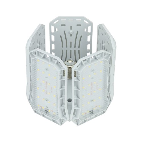 Vergionic 4109 Päťramenná skladateľná LED žiarovka 80 W, E27, 6500 K, studená biela
