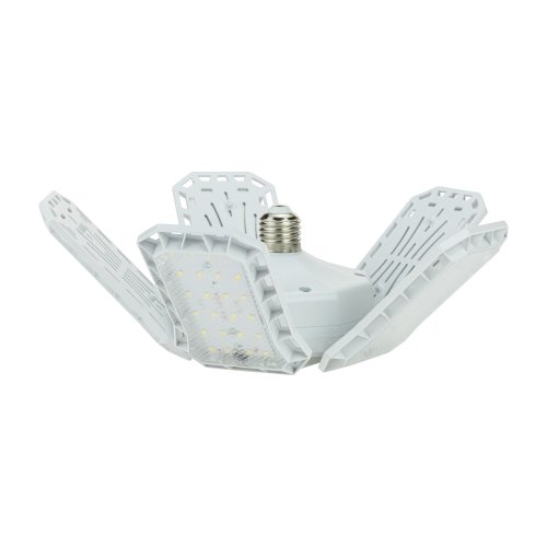 Vergionic 4109 Päťramenná skladateľná LED žiarovka 80 W, E27, 6500 K, studená biela