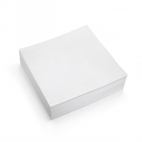 Vergionic 7259 Papierová kocka, nelepená, 500 ks, 85 x 85 x 47 mm, biela
