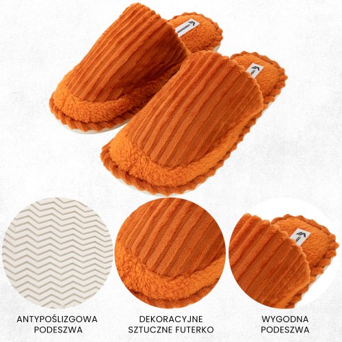Vergionic 7746 Dámske šľapky veľ. 38 - 39 oranžové