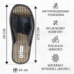 Vergionic 7691 Pánské pantofle vel. 43 - 44 černá