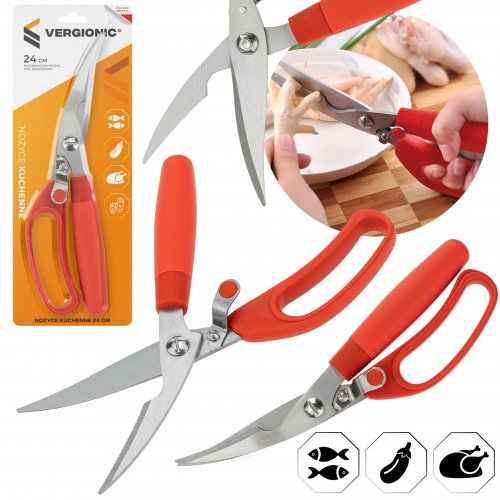 Vergionic 5002 Kuchynské nožnice 24 cm