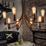 Vergionic 7549 Dekoratívna LED žiarovka 6W, E27, 2700K, teplá jantárová