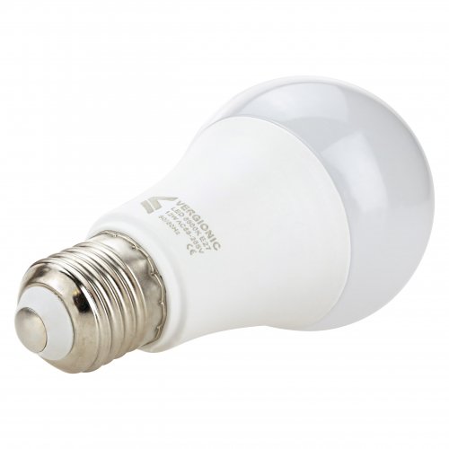 Vergionic 7755 LED žiarovka s pohybovým senzorom 12W, E27, 6500K, studená biela