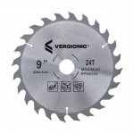 Vergionic 2012 Pilový kotouč na dřevo s redukcí 230 x 22,2 mm, vidiový, 24 zubů