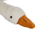 GGV Plyšová hus 130 cm biela