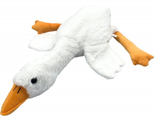 GGV Plyšová hus 130 cm biela