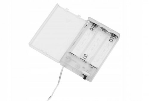 ISO 7269 Světelný řetěz na baterie 20 LED teplá bílá 2m 