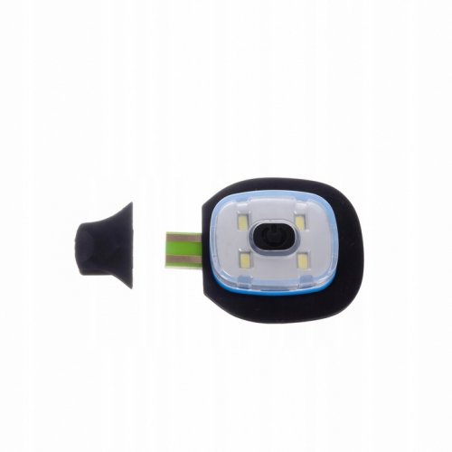 Trizand 22663 Čiapka s čelovkou USB, čierna