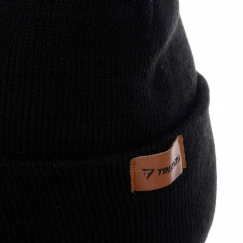 Trizand 22663 Čiapka s čelovkou USB, čierna