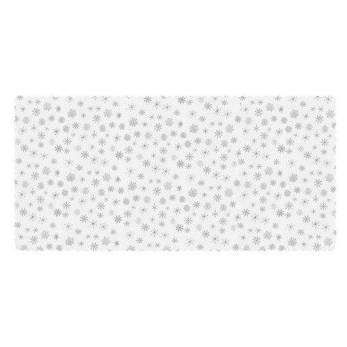 Ruhhy 22790 Vánoční ubrus 180 x 140 cm, bílostříbrná