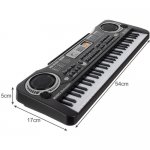 Kruzzel 22415 Elektronické klávesy s mikrofónom - 61 kláves