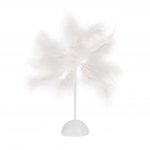 Vergionic 7122 Stolní LED lampička s peřím 40 cm růžová