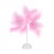 Vergionic 7122 Stolní LED lampička s peřím 40 cm růžová