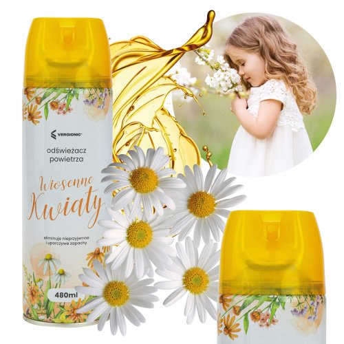 Vergionic 0365 Osvěžovač vzduchu, 480 ml jarní květy