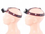 Verk 08336 Čelovka SQ-870, 3 x XHP30 + 6 x SMD