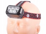 Verk 08336 Čelovka SQ-870, 3 x XHP30 + 6 x SMD