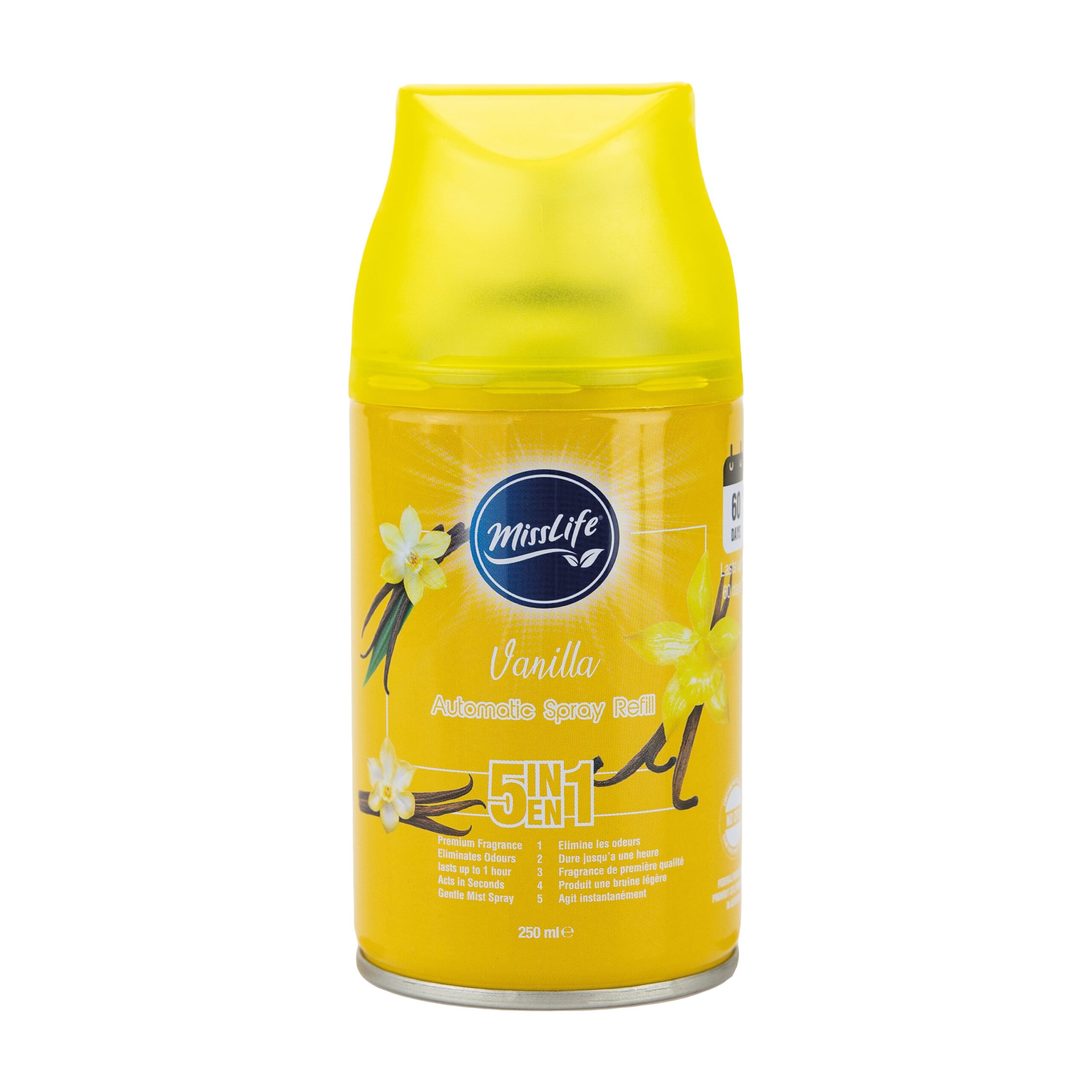 Vergionic 7763 Osviežovač vzduchu MissLife, 250 ml Vanilka