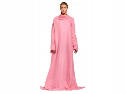Verk Fleecová TV deka s rukávmi Snuggie 180 x 140 cm ružová
